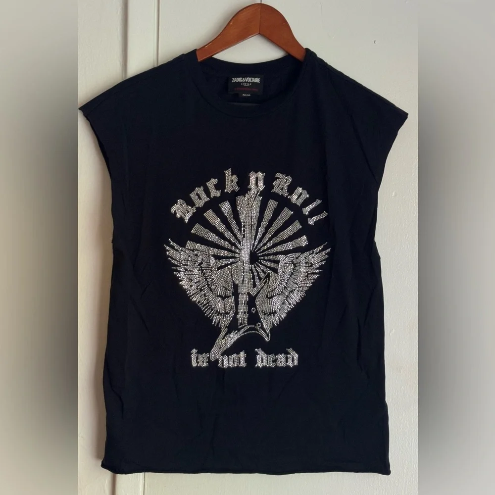 Zadig & Voltaire Rock And Roll Tee - Picture 2 of 7